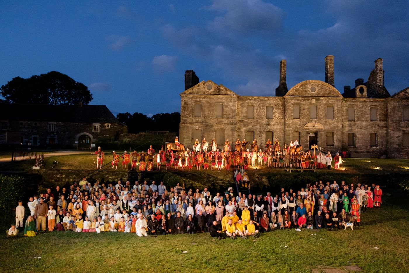 photos de groupes des bénévoles